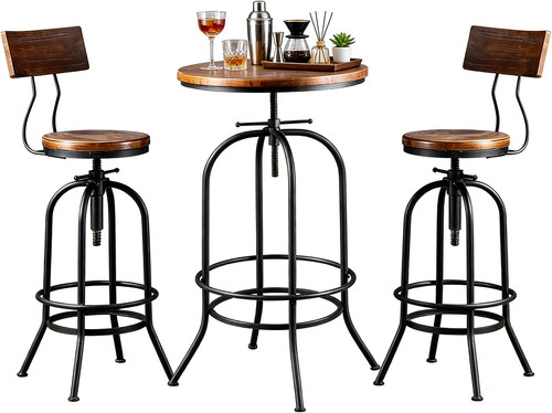 Bar table set with - with, 2