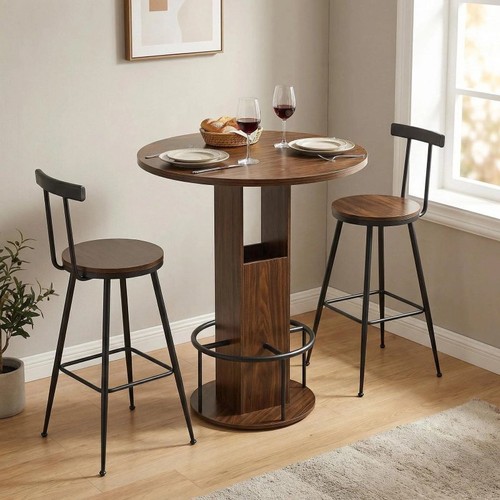 Bar table stools set - 31.5",