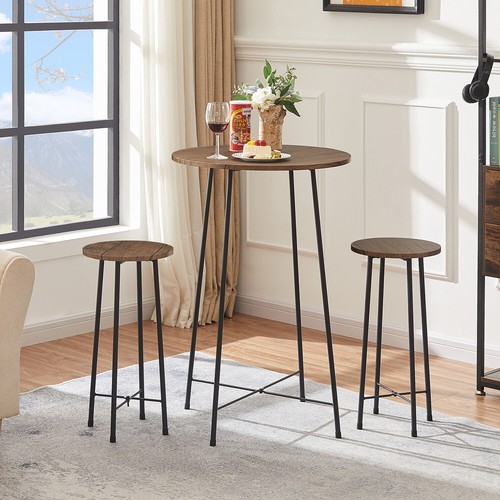 Piece pub table set stools - 3,