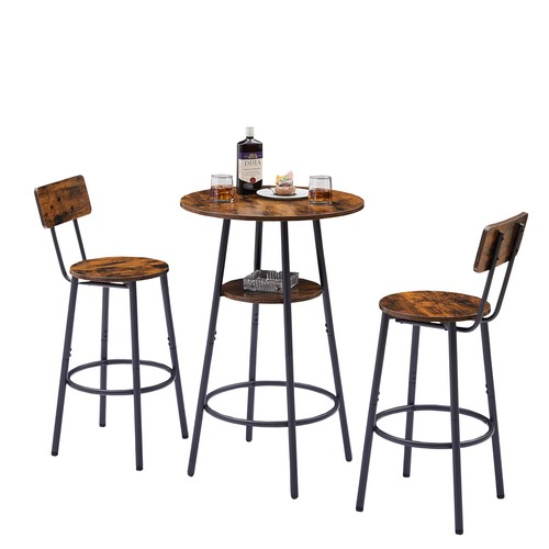 Industrial 3pcs pub dining - industrial, set