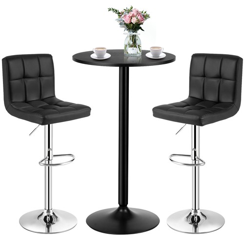 Costway 3pcs pub table set - pub,