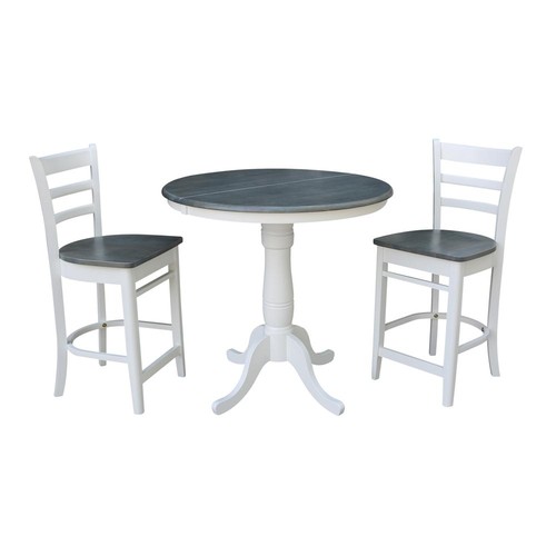 Round extension dining - round,