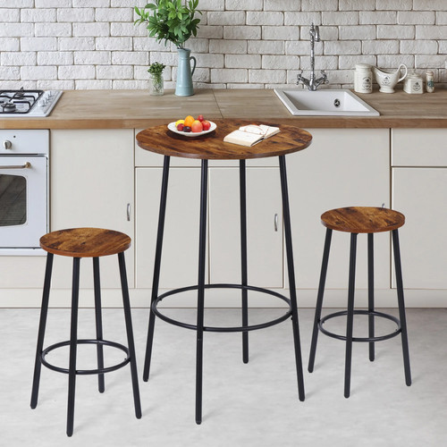 Round counter height pub table - round,