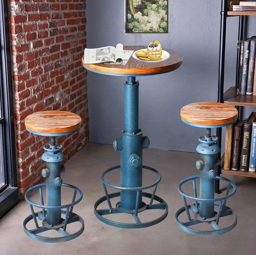 Piece pub bar set retro - 3,
