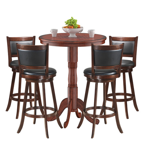 Costway 5pcs pub table - set, 30"