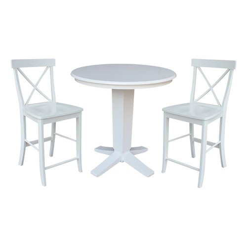 Round top counter height - in,