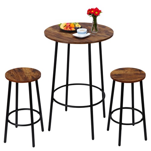 Piece pub dining set round - dining,